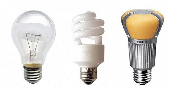 חלק מהבולטות כוללות נורות LED מקבילות TCP 60 וואט