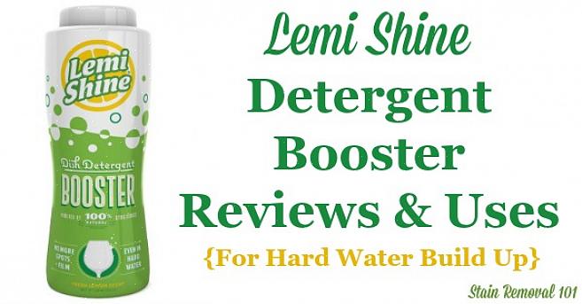 מכונת הניקוי Lemi Shine משתמשת במרכיבים טבעיים כדי לבצע עבודה נהדרת בהסרת הצטברות חומרי ניקוי