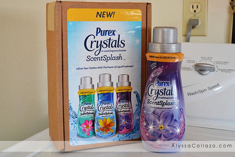 משפר הכביסה Purex Crystals מבטיח שהכביסה שלך תצא מהמייבש בריחה נקייה ורעננה ללא ריחות כביסה