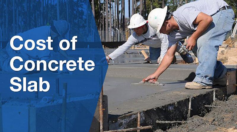 לוח הבטון צריך להיות בעובי של ארבעה סנטימטרים לפחות