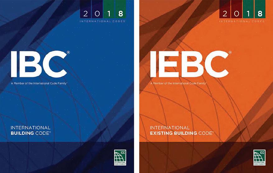 אולם שניים מהקודים של ICC חלים במיוחד על נוהלי בנייה