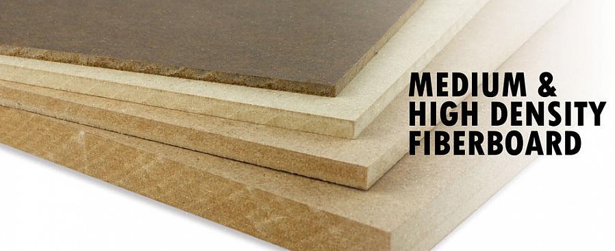 מכיוון ש- MDF מקבל צבע כל כך טוב